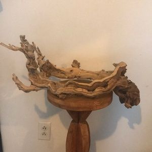 Modern drift wood piece